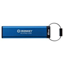 Kingston IronKey Keypad 200 8GB 16GB 32GB USB3.2 Encrypted USB Drive +Tracking# picture