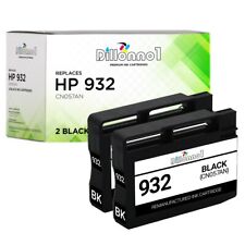 2 PACK For HP932 932 (CN057) Black Ink For HP Officejet 6100 6600 6700 7610 picture