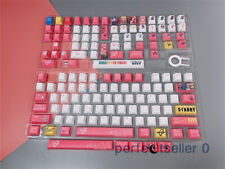 Anime BOCCHI THE ROCK Keycap Button PBT Sublimation 138 Keys Cherry MX Pink Gift picture