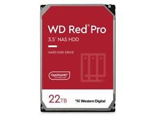 WD Red Pro 22TB Hard Drive 7200 RPM 512MB Cache Internal HDD SATA 6 Gb/s 3.5