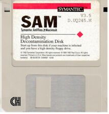 ITHistory (1992) APPLE Software:  SAM Antivirus V3.5 MAC (Symantec) 3.5