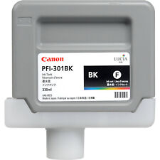 GENUINE Canon PFI-301 Black for imagePROGRAF iPF8000 iPF8100 iPF9000 iPF9100 picture