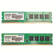 Patriot 4GB (2GBX2) DDR3 1600 Mhz PC3-12800 RAM MEMORY PC Desktop DIMM 2GB X 2 picture