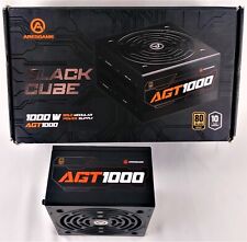 ARESGAME Black Cube 1000W Gold Fully Modular PSU AGT1000 picture