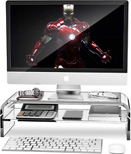 Acrylic Laptop Stand Acrylic Monitor Stand Laptop Riser Computer Monitor picture