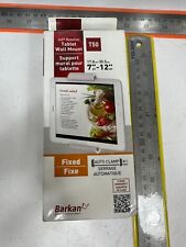 Barkan 7 - 12 inch Fixed Tablet Wall Mount Holds 3 lbs White Firm  7