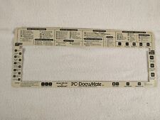 Vtg 1982 SMA PC-DocuMate Keyboard Template Model WS-100 Wordstar picture