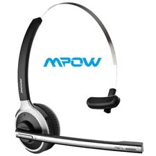 Mpow Bluetooth 5.0 Headset Trucker Call Center Driver Headphones 18Hrs Time Mic picture