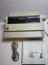 Apple ImageWriter II 2 - Model A9M0320 - Printer w/ Manual 1985 - Powers On picture