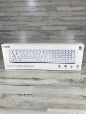 iHome IMAC full -size wireless keyboard with 2.4G Nano Receiver - Silver picture