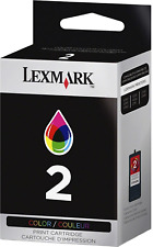 New Genuine Lexmark 2 Ink Cartridge Z Series Z1380 Z1480 X Series X2480 X2580 picture