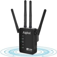 Aigital WiFi Repeater Extender 1200 WiFi Range Extender Dual Band 2.4G&5G Wirele picture