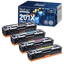 Valuetoner Compatible Toner Cartridge Replacement for HP 201X 201A CF400X CF401X picture