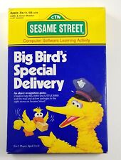 Apple II Sesame Street Big Bird's Special Delivery - Vintage Apple Software picture