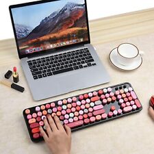 Mofii Charming Colorful Wireless Keyboard and Mouse set for PC/Laptop/Mac picture