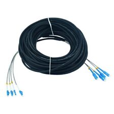 50M Field Outdoor LC-SC UPC 4 Strand 9/125 Single Mode Fiber Patch Cord DHL Free picture