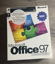 Microsoft Office 97 Professional Edition Big Box w/ Product ID New & Sealed picture