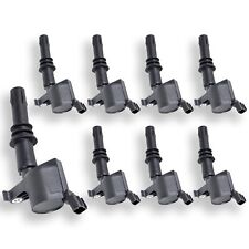Ena Set Of 8 Straight Boot Ignition Coil Pack Compatible With Ford Lincoln Exped picture
