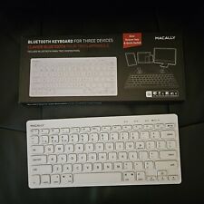 Macally Small Bluetooth Keyboard For Mac - Multi Device Wireless Keyboard  picture