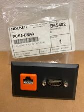 Mockett PCS5-DM43 HDMI BTX Female to Female & Cat5e RJ45 Dual Combo Insert Bezel picture