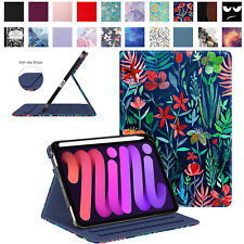 Folio Case for iPad Mini 6 2021 8.3 Inch  Smart Stand Cover with Pencil Holder picture