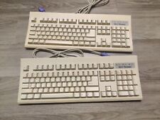 Two Vintage KEYTRONIC Wired Keyboard PS/2 KT800PS2US-C picture