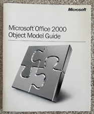 Microsoft Office 2000 Object Model Guide Vtg Vintage EUC 52 Pages 7.5
