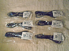 Lot of 6 New Dell DP/N 05120P 6ft AC 3-Prong Black Power Cables 10A 125V 5120P picture