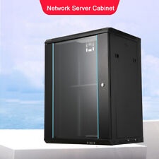 15U Wall Mount Network Server Rack Cabinet Enclosure Door Lock Durable New picture