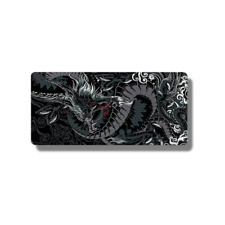 Mousepad Black Dragon Non-Slip Keyboard Mat Locking Edge Gamer Cabinet XXL Table picture