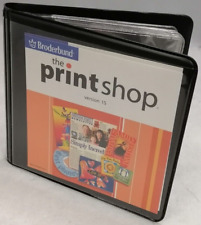 Vintage 2001 Broderbund The Printshop Version 12 Disk Set P/N:385016-FI picture