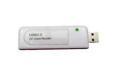 New USB 2.0 Compact Flash CF Memory Card Reader White picture