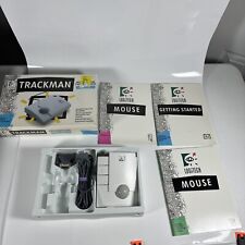 In Box Vintage Logitech Trackman Mouse Track-Ball Mouse T-CA1-9F picture