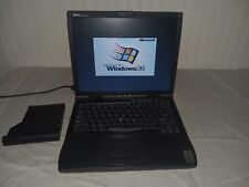 Vintage Dell Latitude CPt Laptop Windows 98 SE 14