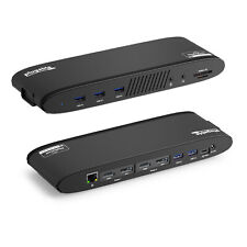 Plugable 13-in-1 USB C Docking Station Dual Monitor, 100W Charging, Dual 4K picture
