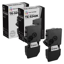 LD Compatible Kyocera TK-5242K Black Toner 2-Pack for ECOSYS M5526cdw, P5026cdw picture