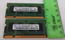 2 GB (2x 1 GB) Samsung 2RX16 PC2-6400S-666-12-A3 200 Pins SODIMM DDR2 Ram Laptop picture