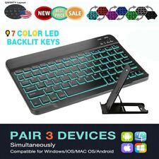 Backlit Bluetooth Wireless Keyboard for Android IOS Tablet iPad Samsung Tablet picture