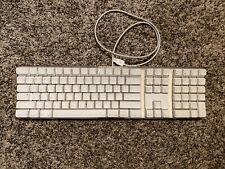 OEM Apple White Wired Keyboard A1048  Dual USB Ports for iMAC G3 G4 G5 picture