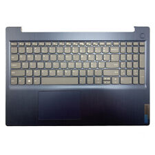 New Laptop Palmrest Keyboard For Lenovo IdeaPad 3 15IIL05 15IML05 15ADA05 Blue picture