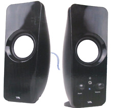 New Cyber Acoustics CA-2050 2.0 Speaker System, 3.5mm Stereo Multimedia Desktop picture