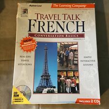 The Learning Company TRAVEL TALK FRENCH Conversation Basics 2-CD Set picture