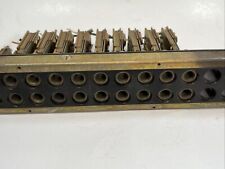 Vintage 56 Position Patch Bay Rack W/ 10 Switches Reclaimed  Repair Shop picture