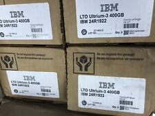NEW IBM 24R1922 LTO3 ULTRIUM 400GB 800GB LTO-3 TAPES IBM WARRANTY 20 PACK picture
