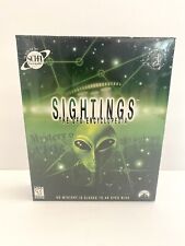 Sightings The UFO Encyclopedia PC Vintage Software CD New Sealed picture