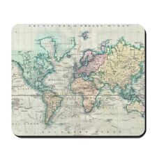 CafePress Vintage Map Of The World (1801) Mousepad  (1550206805) picture