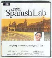 Topics Instant Immersion Spanish Lab, 8 CDs, Workbook, Phrase Book, Course Guide picture