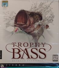 Vintage Sierra Trophy Bass Outdoor Sportsman PC CD-ROM with Original Outer Box picture