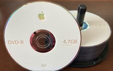 30 Apple DVD-R Media 4.7GB Recordable Discs -  picture