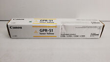 Genuine Canon GPR51 (8519B003) Yellow Toner Cartridge - NEW SEALED picture
